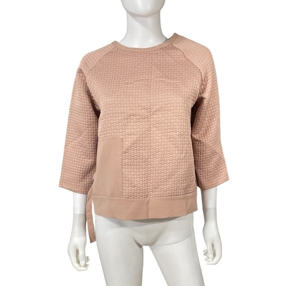 ZARA Pink Sweater Side Buckle - Picture 2 of 8
